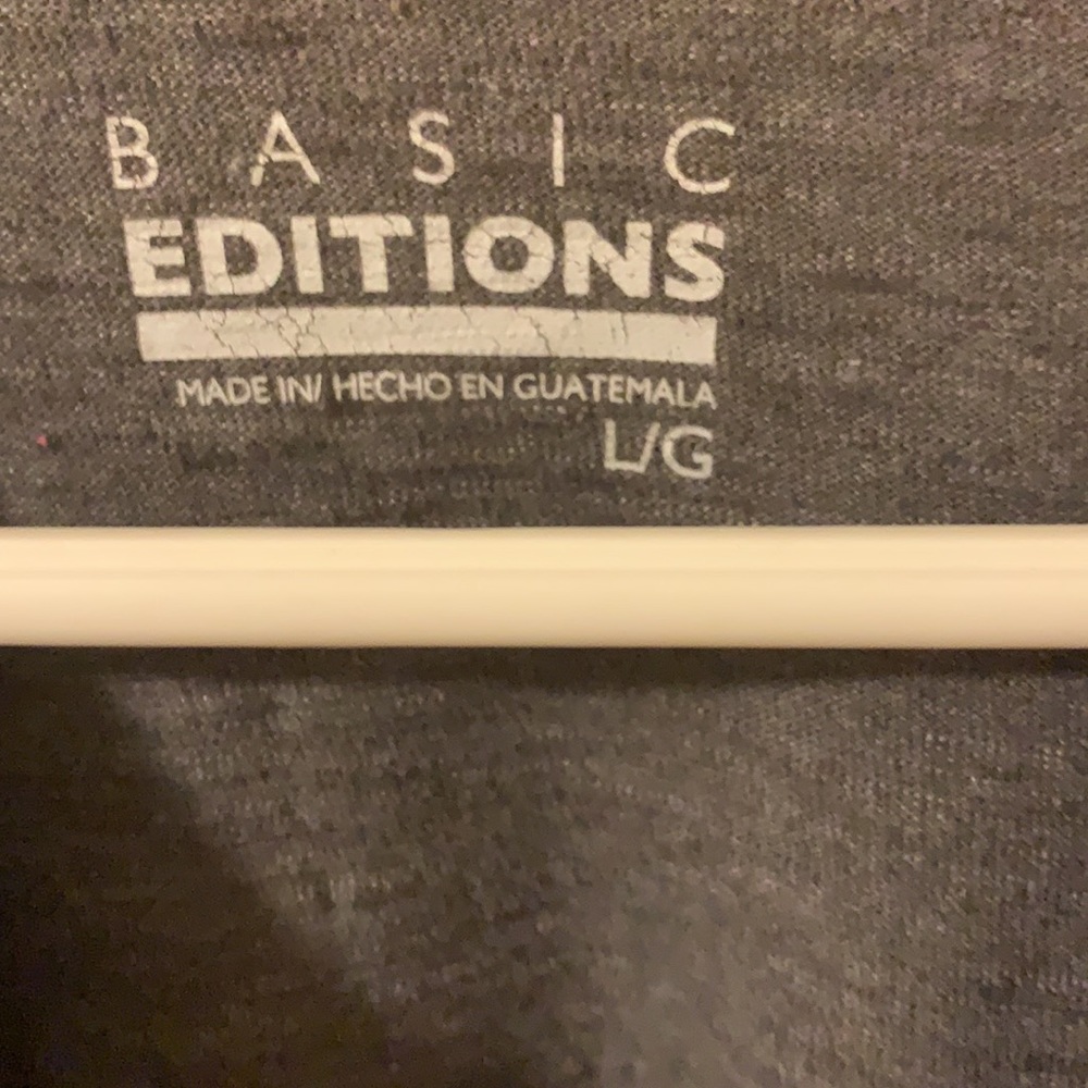 Basic Editions, Large, Long Tee - Picture 2 of 3
